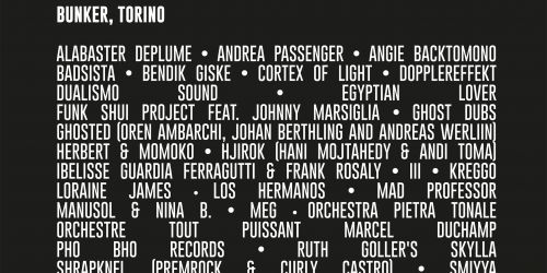 Ci siamo! la settimana di Jazz is Dead! festival! 30 maggio - 2 giugno, Torino